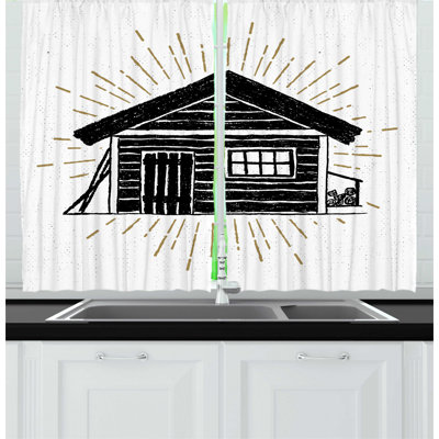 Log Cabin Rustic Curtains Wayfair